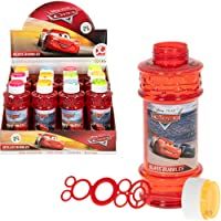 Los mejores  - ColorBaby - Caja 12 pomperos jabón- pompero Cars- 300 ml- pompero grande- juguete pompas jabón- toy cars- pomperos…